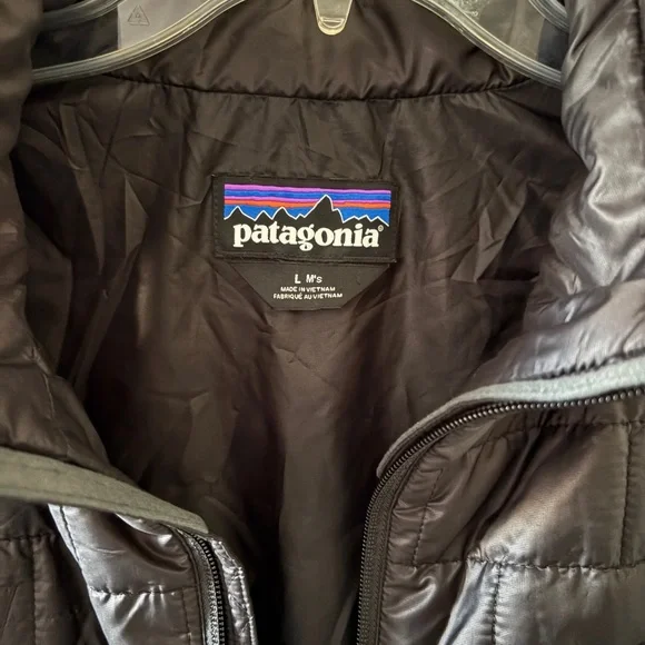 Patagonia Black Puffer vest men’s L - Picture 1 of 7